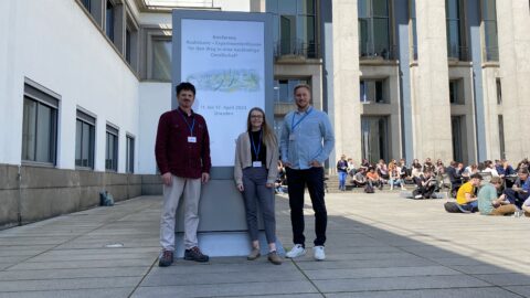 Zum Artikel "Das Projektteam zu Besuch bei der Reallabor-Konferenz in Dresden"